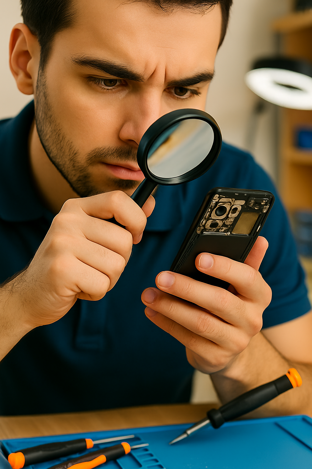 Cámaras, audio y botones