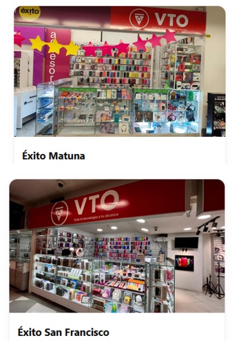 Sedes VTO Stores